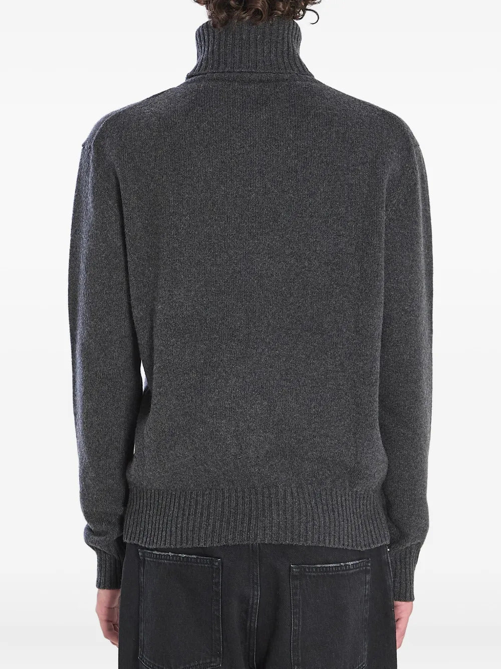 AMI Paris ribbed turtleneck sweater