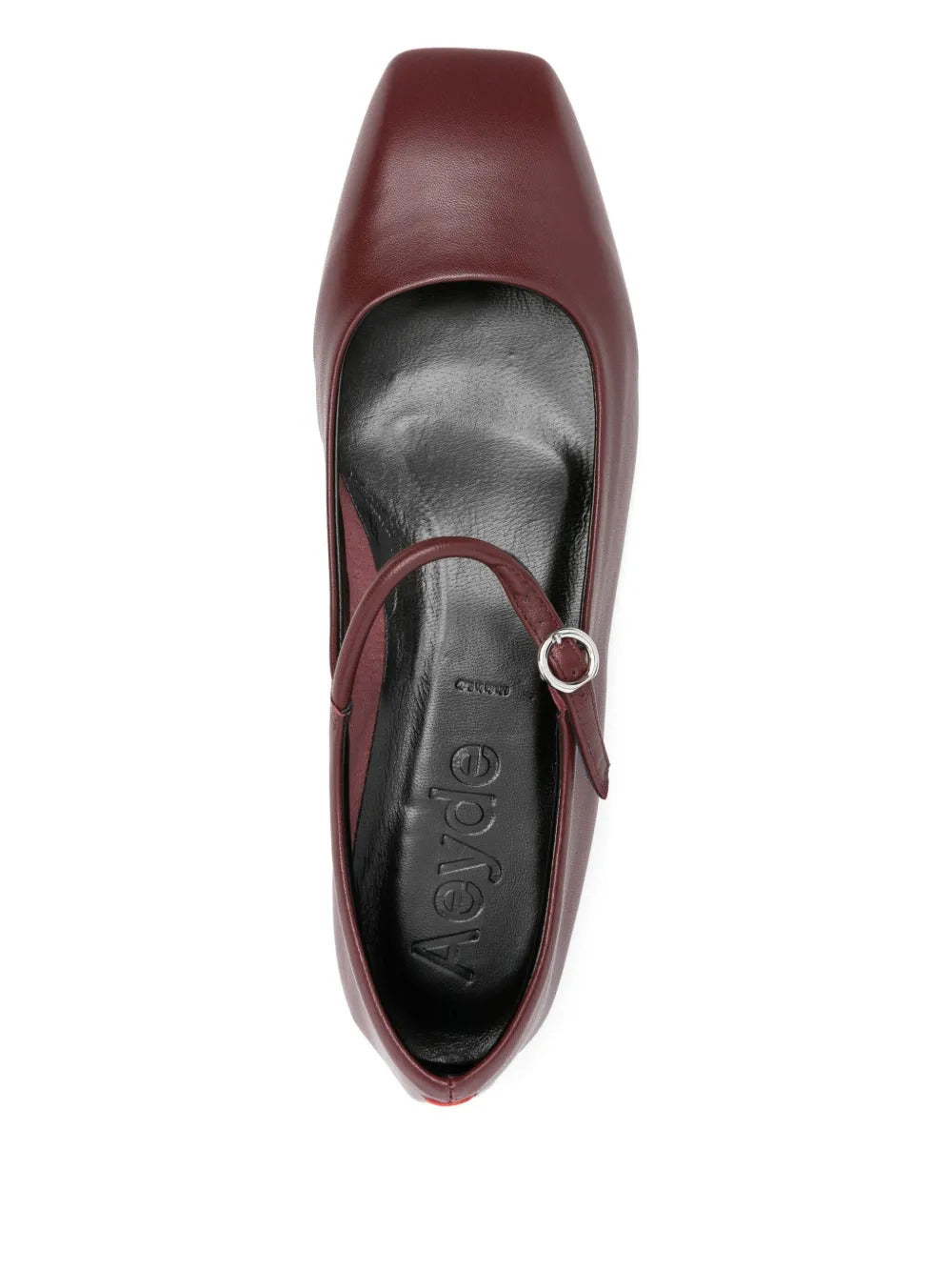Aeyde  leather buckle flat pumps