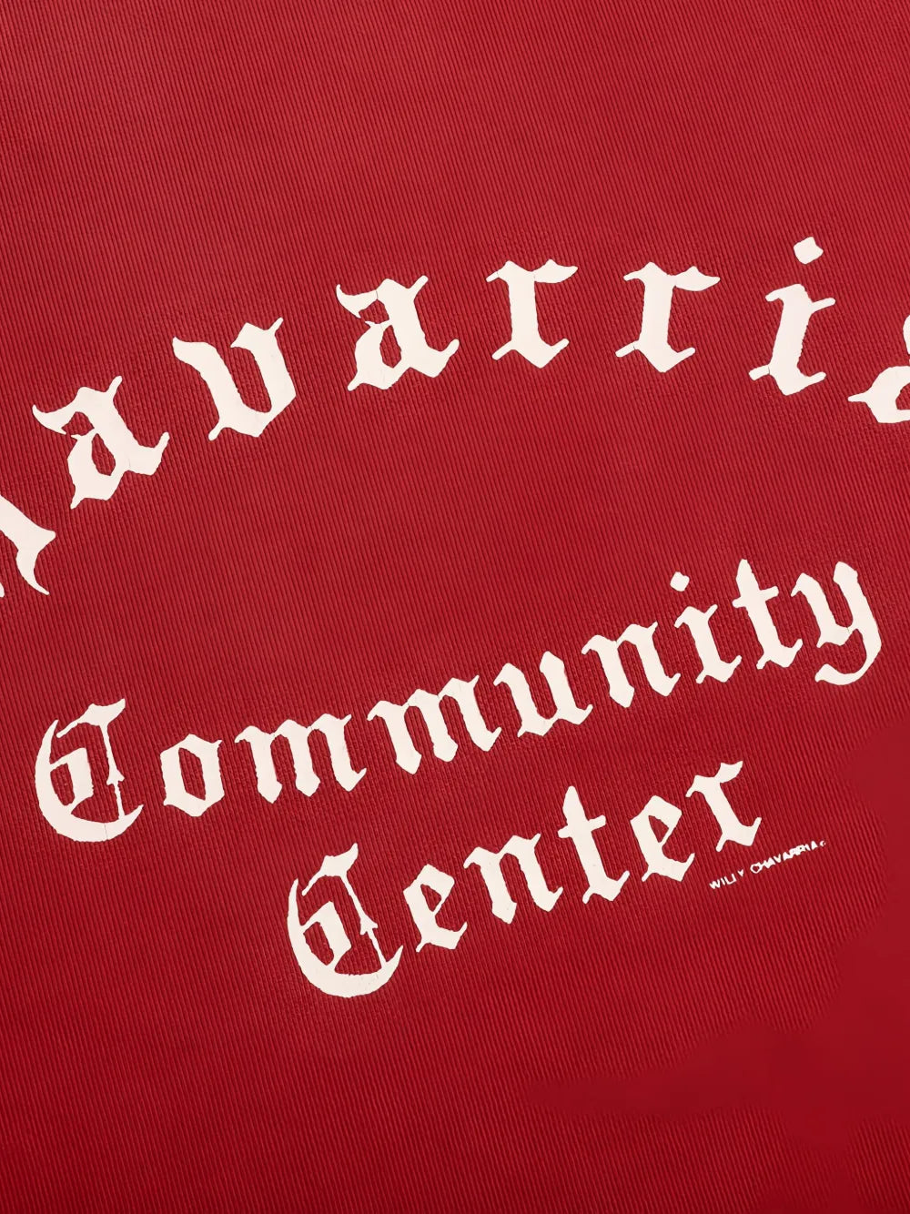 Willy Chavarria Community Center crew-neck sweatshirt
