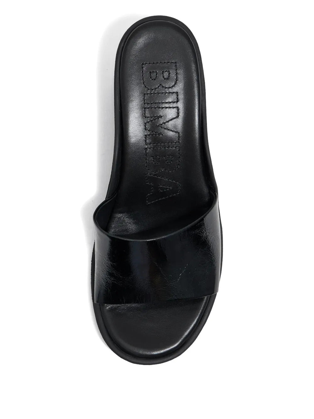 Bimba y Lola 50mm leather block-heel sandals