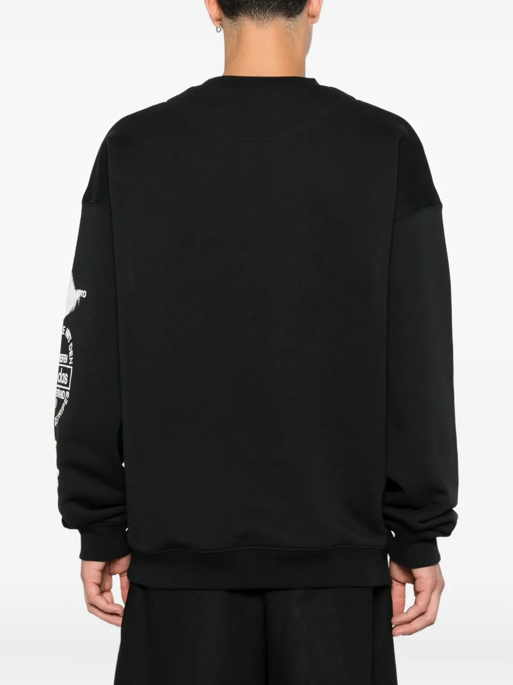 Y-3  cloud-print crew-neck sweatshirt