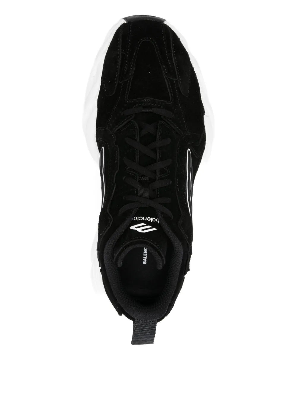 Balenciaga  Monday suede-leather sneakers