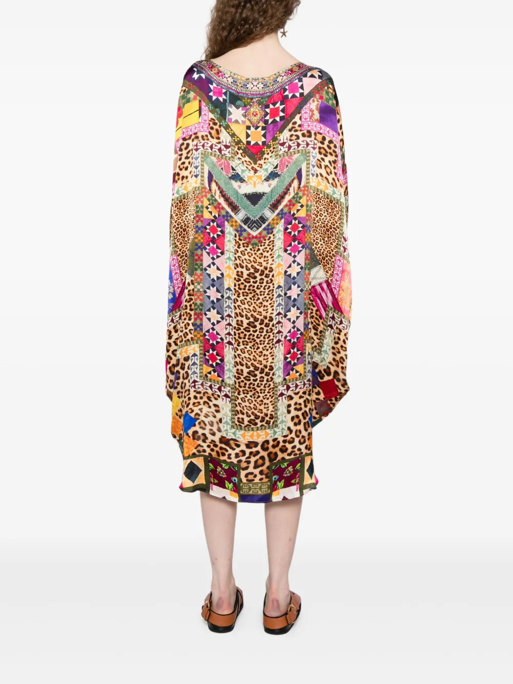 Camilla  a line frill dress