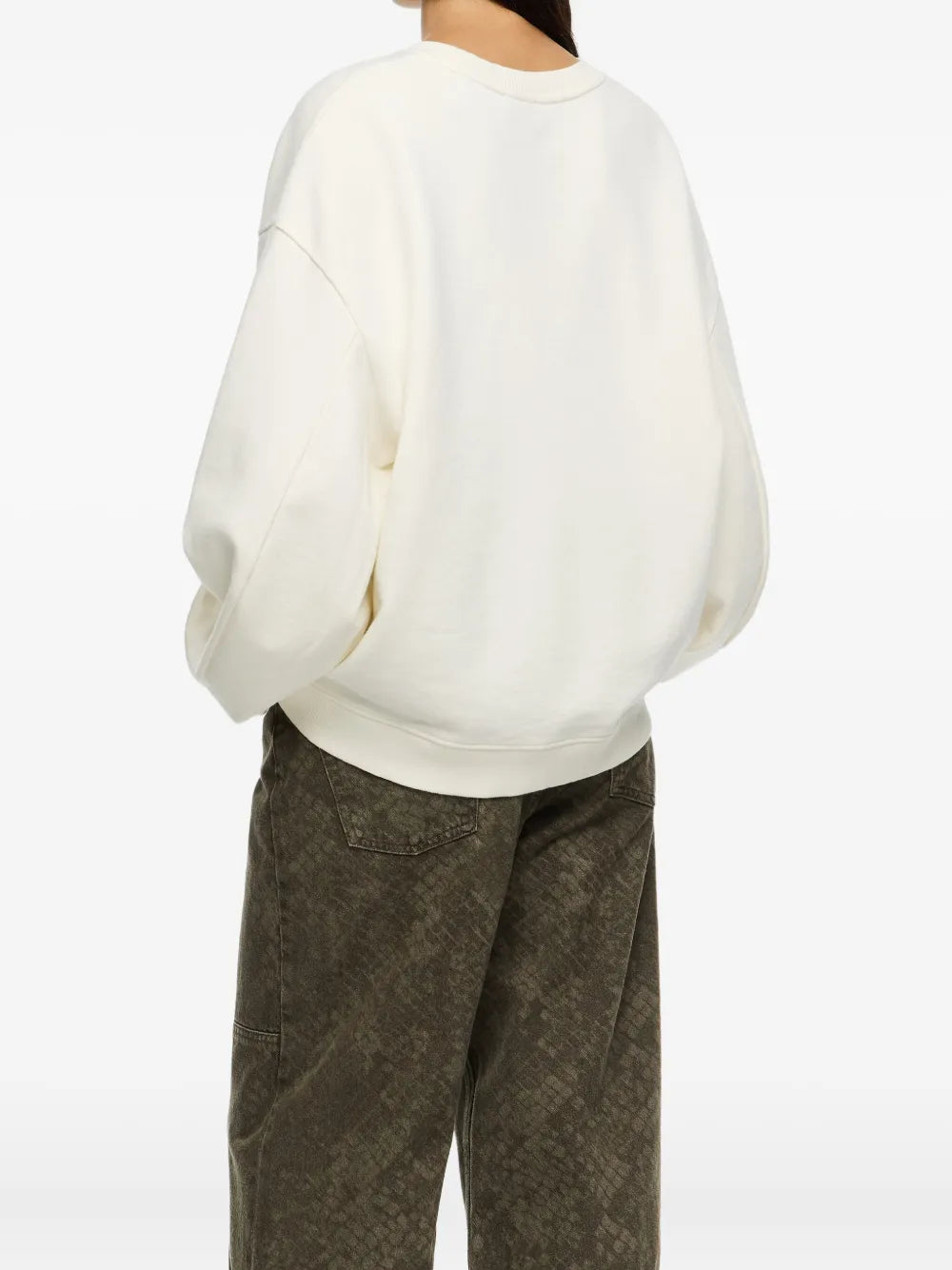 Bimba y Lola swan print sweatshirt