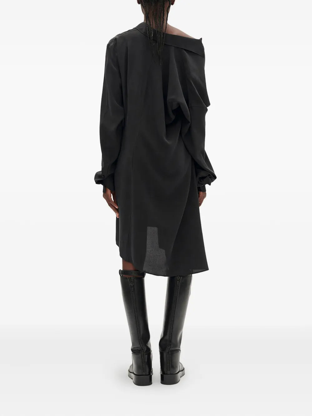 Ann Demeulemeester  Halina drop-shoulder shirt midi dress