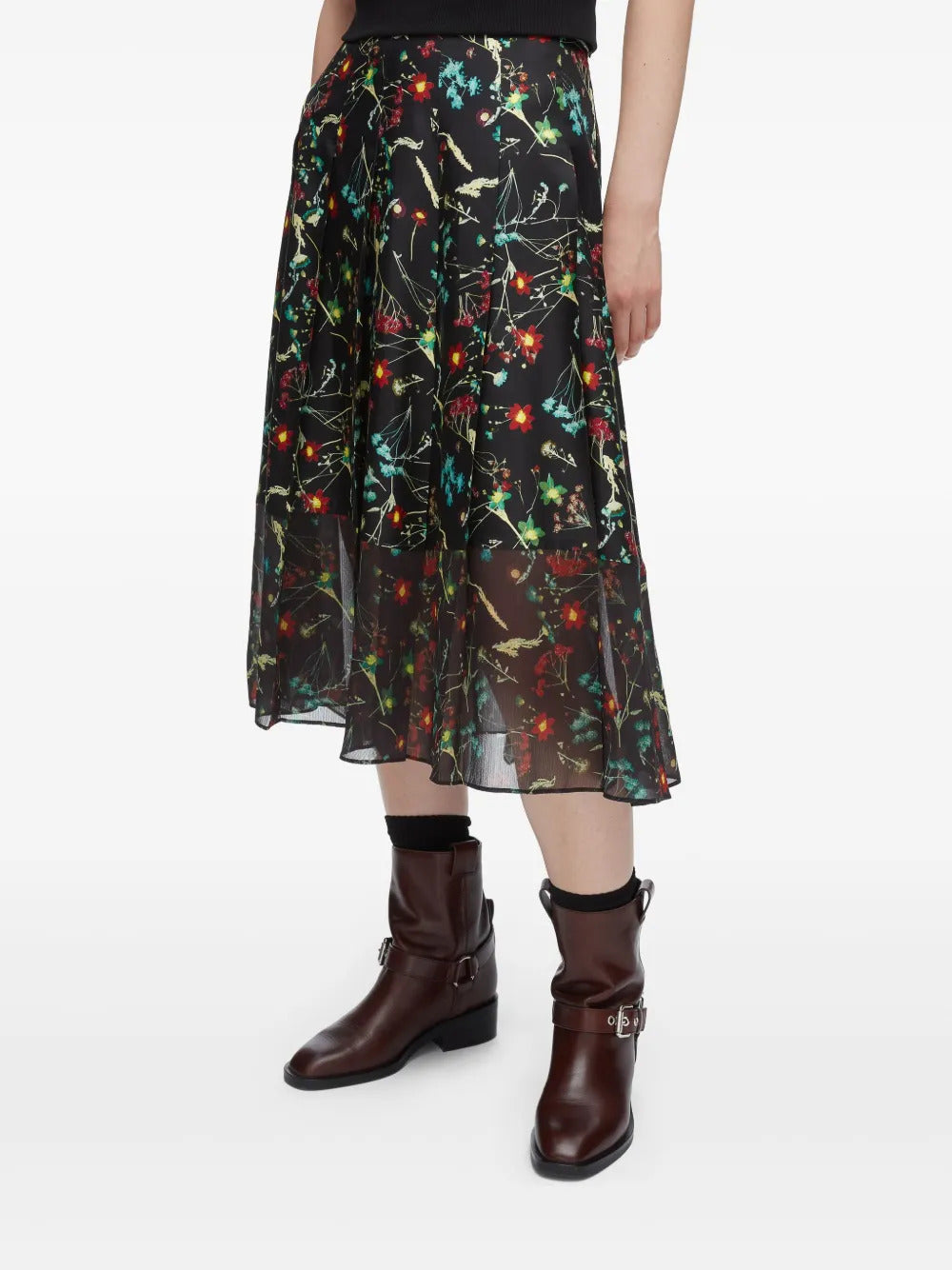 3.1 Phillip Lim  Bliss floral-print midi skirt