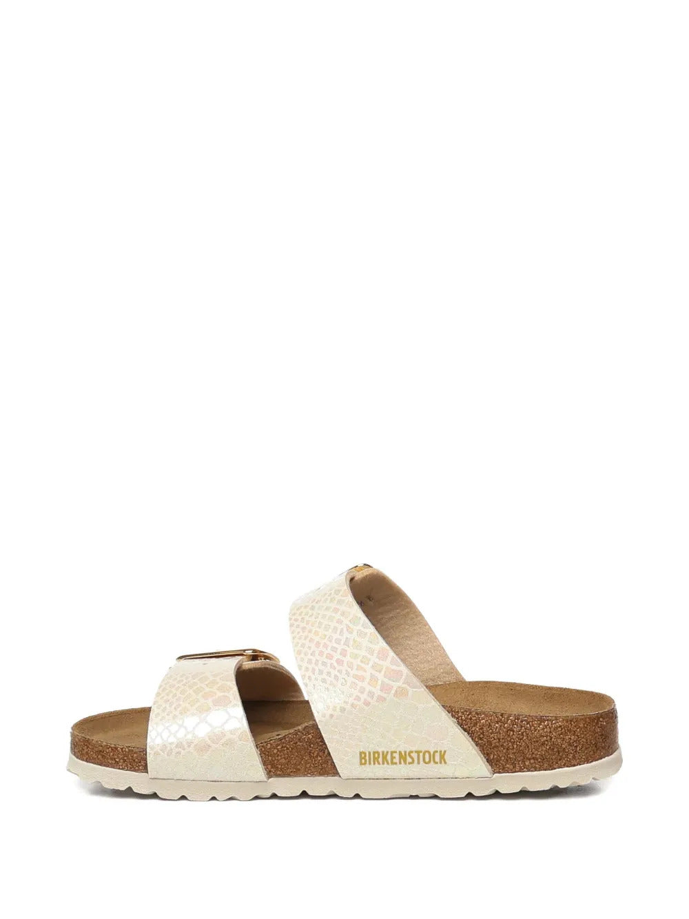 Birkenstock  Sydney snakeskin buckle sandals