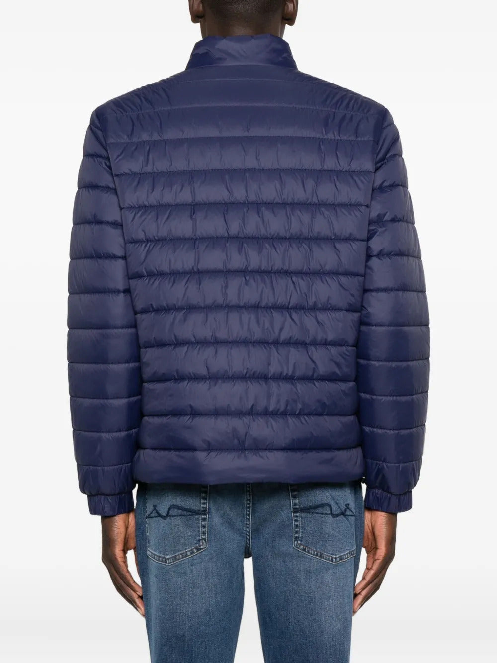BOSS  embroidered-logo padded jacket