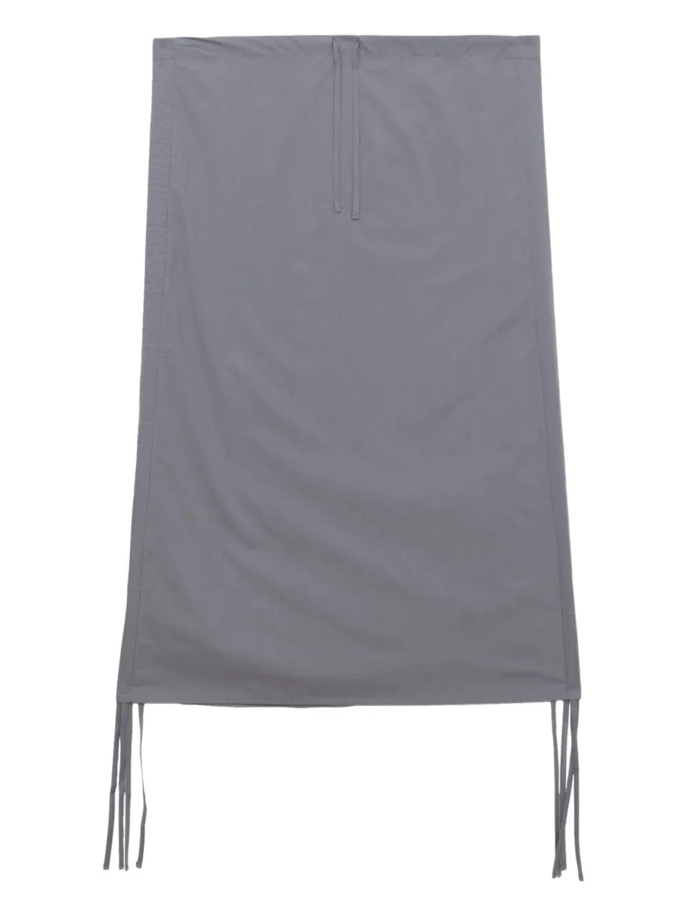 Baserange drawstring-detail gathered skirt
