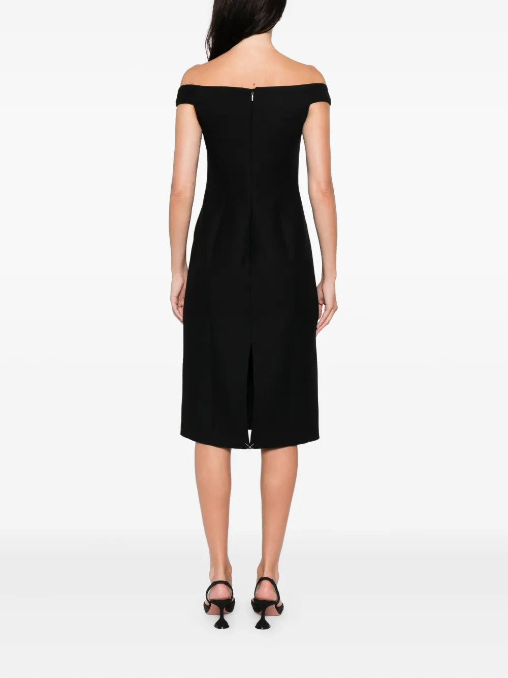 CALVIN KLEIN COLLECTION  v-neck sleeveless dress