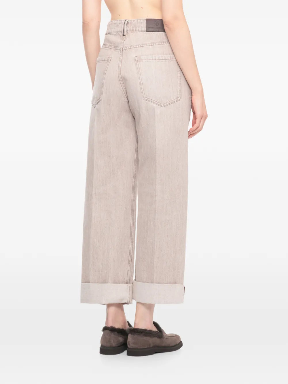 Brunello Cucinelli wide-leg jeans