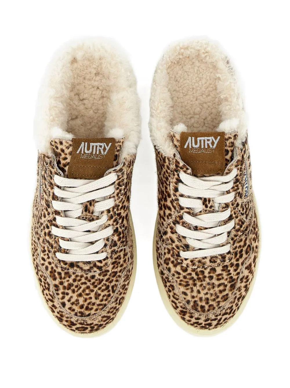 Autry animal-print sneakers