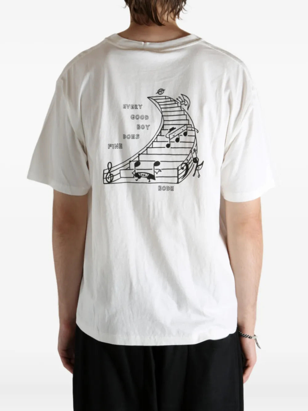 BODE Composer embroidered-graphic T-shirt