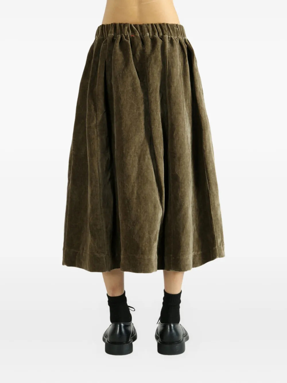 Casey Casey  Ghost pocket-detail elastic-waist midi skirt