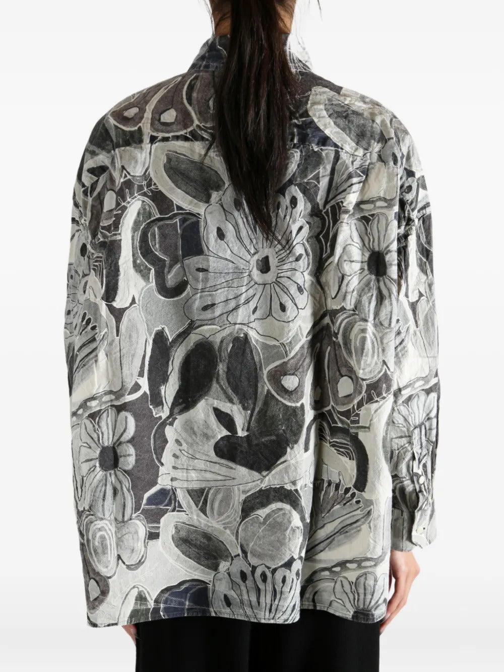 Casey Casey  Manon floral-print cotton shirt