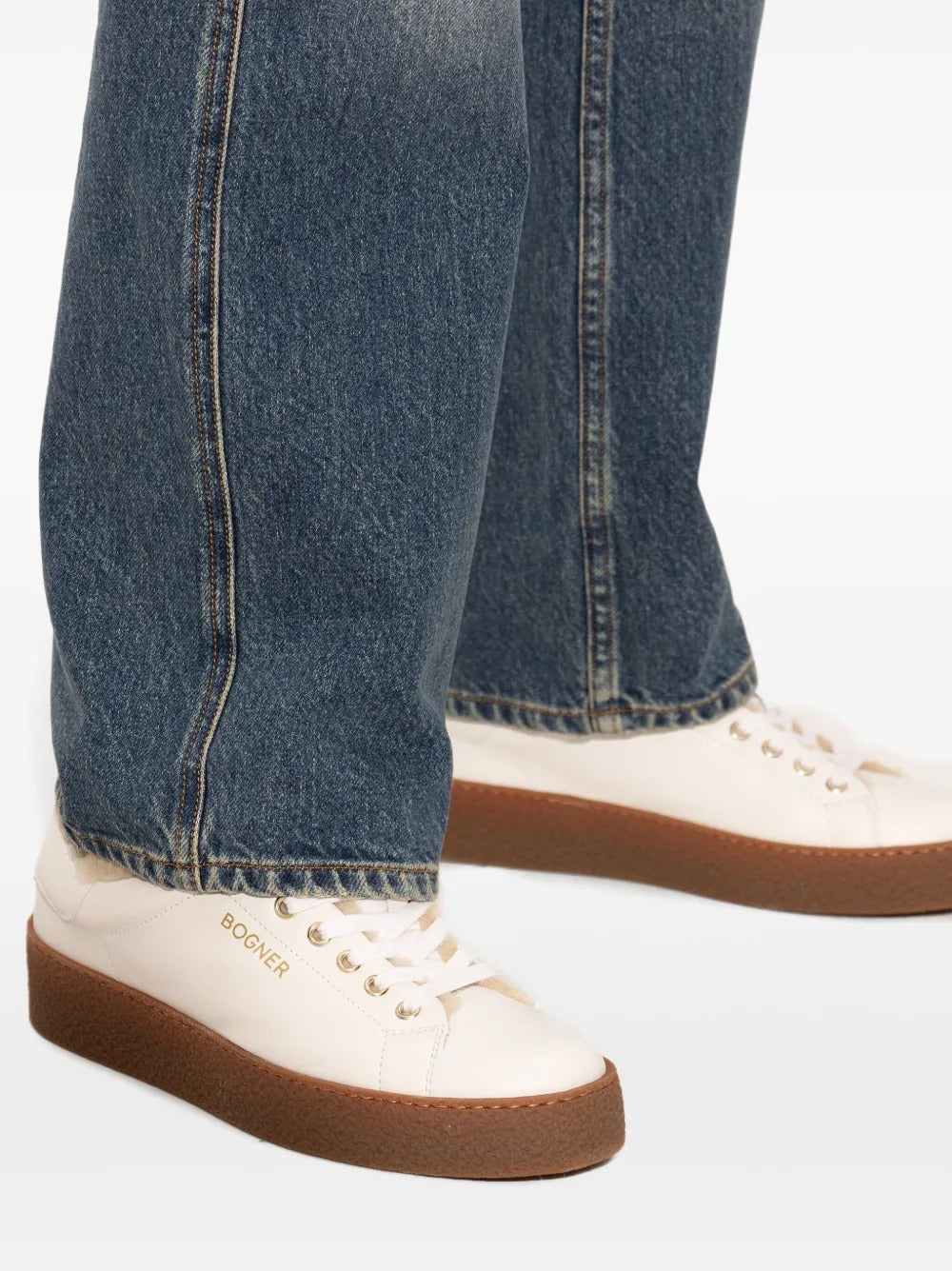 BOGNER  Lucerne shearling-lined sneakers