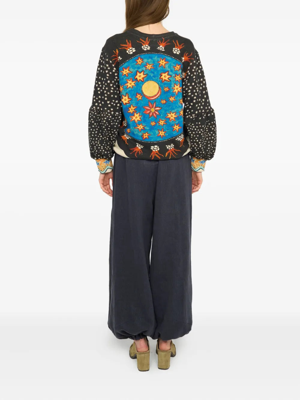 Anntian  celestial-print sweatshirt