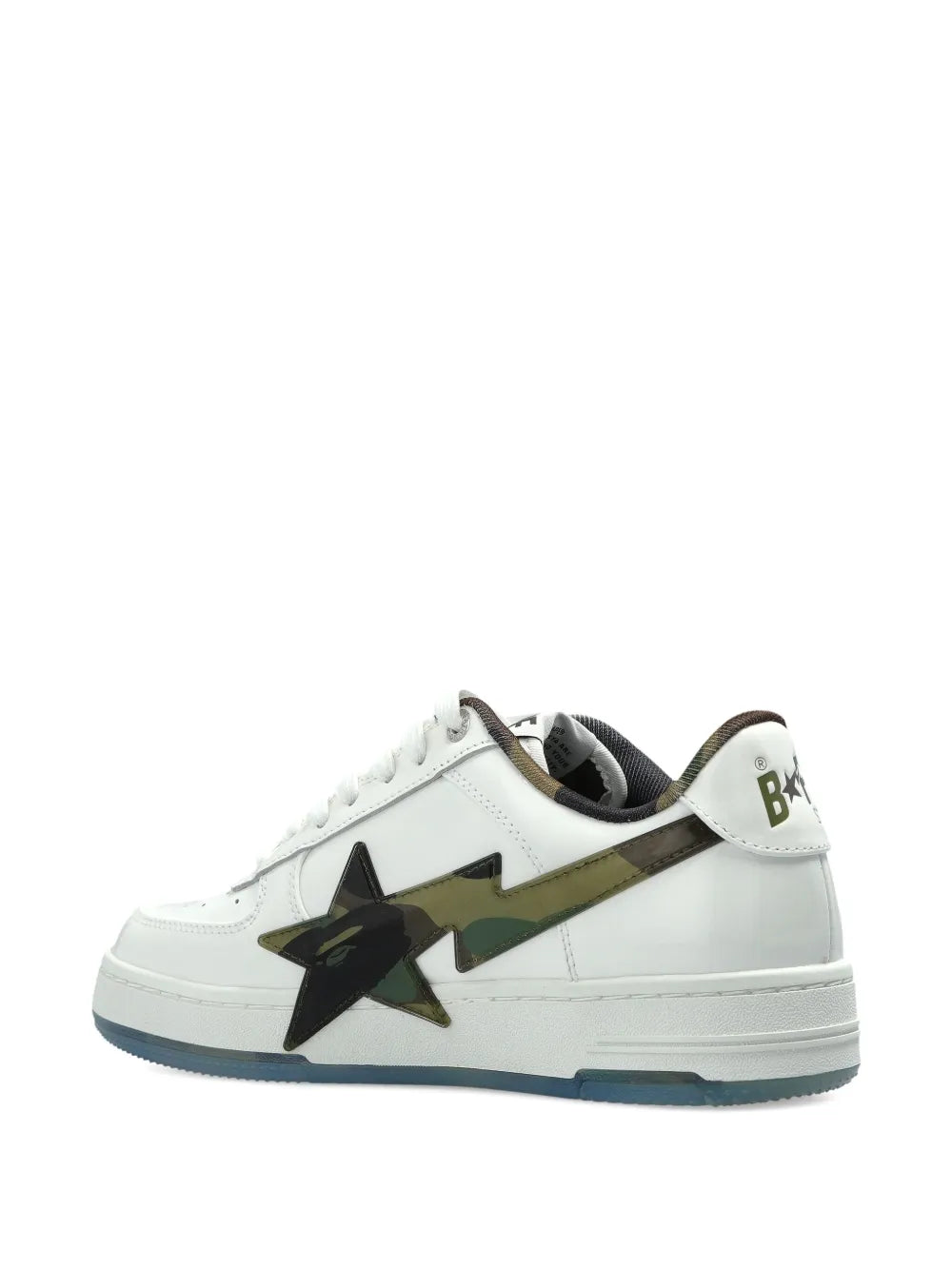 A BATHING APE®  camo-star sneakers