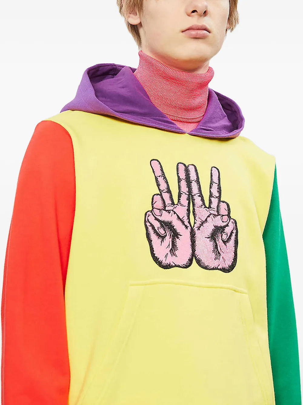 Walter Van Beirendonck  W-Peace hoodie