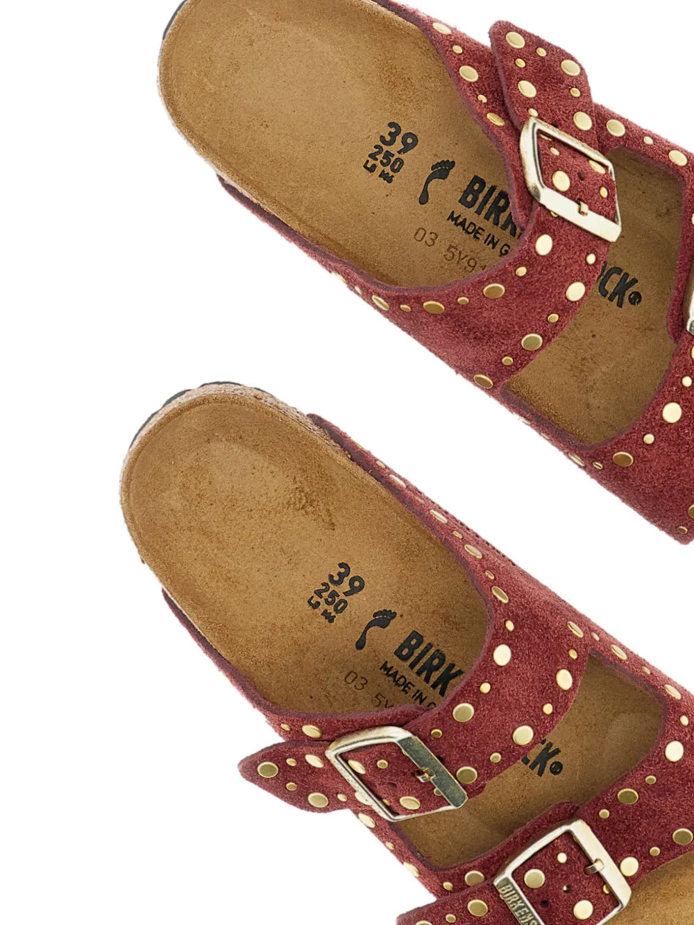 Birkenstock  studded double-buckle sandals