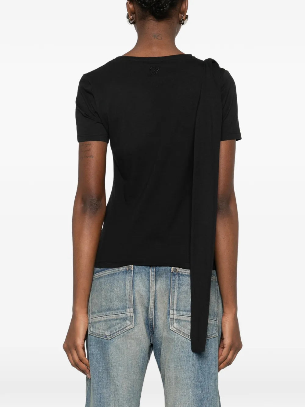 Blumarine  draped T-shirt