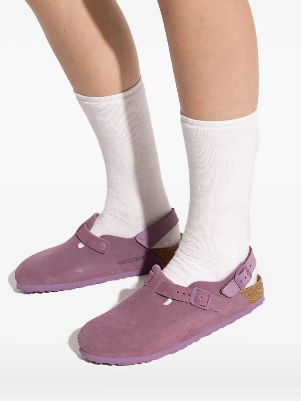 Birkenstock  Tokyo suede flat pumps