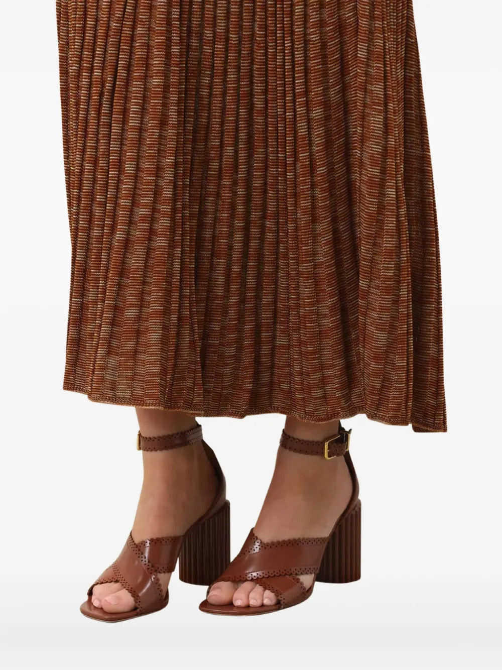 ZIMMERMANN  85mm Eddie leather sandals