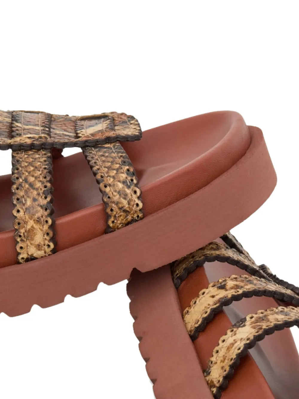 ZIMMERMANN  Goldie Gladiator buckle sandals