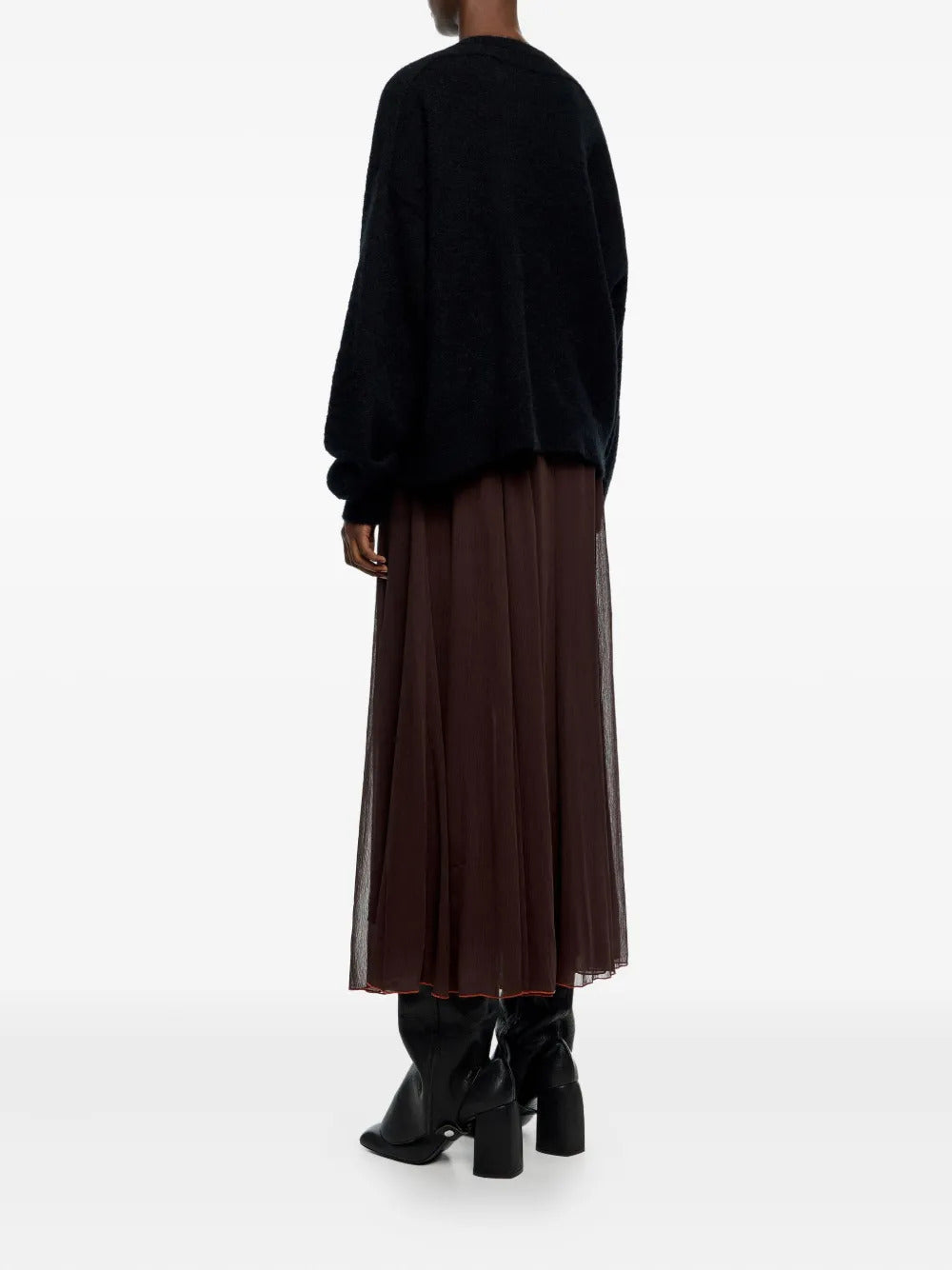 Bimba y Lola  gathered midi skirt