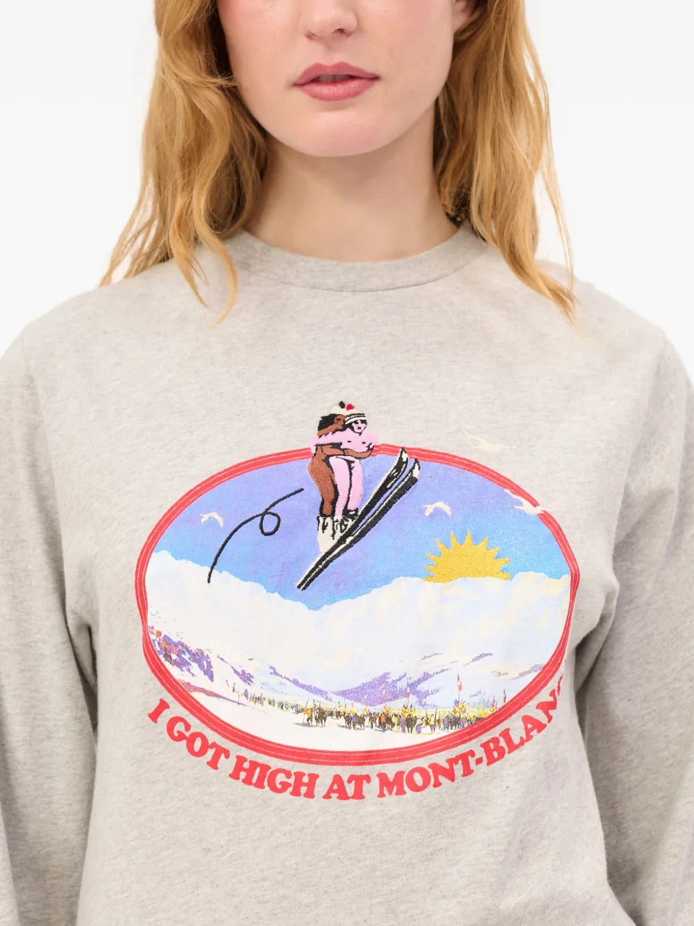 CARNE BOLLENTE  long-sleeve graphic t-shirt