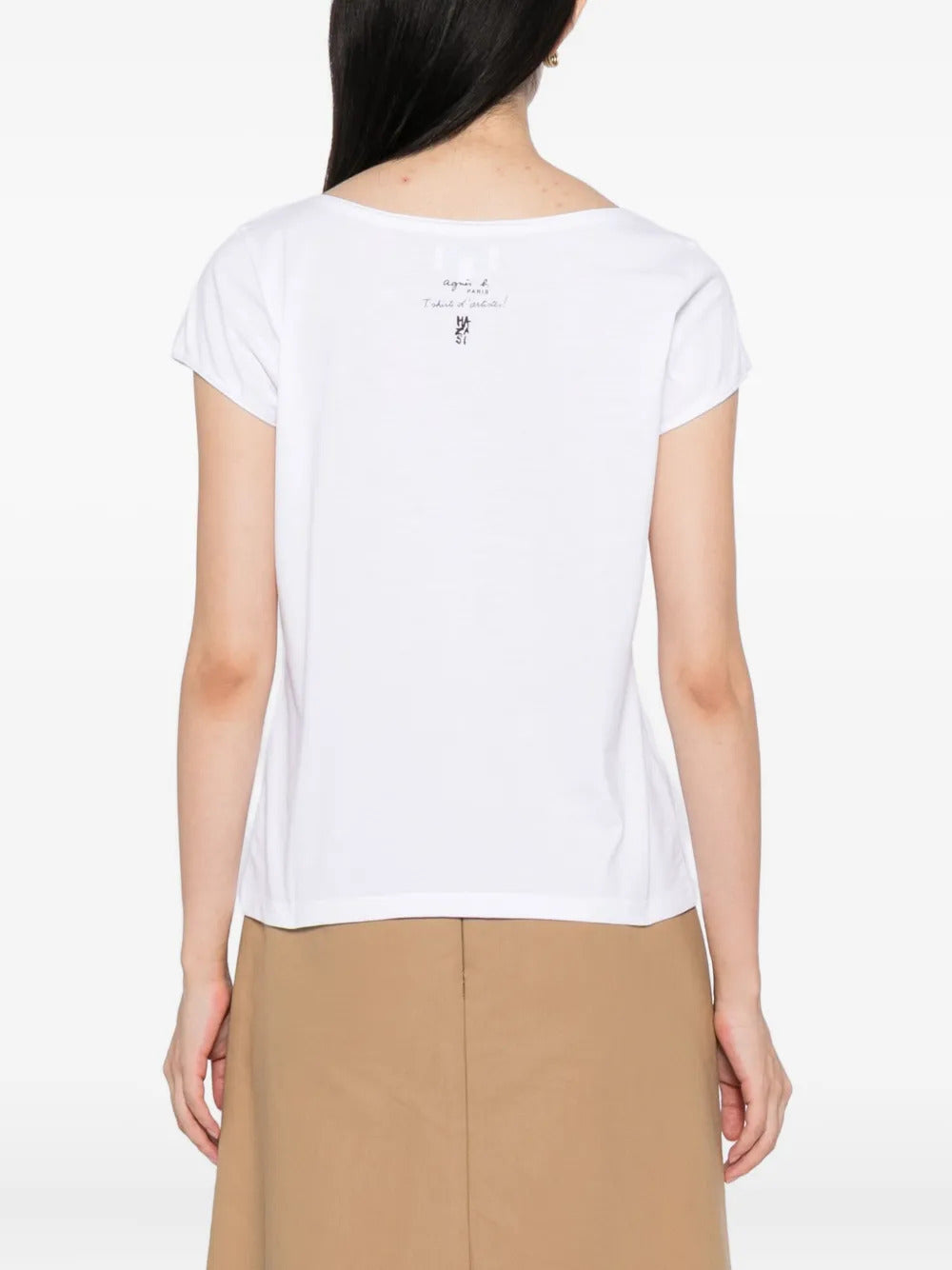 agnès b.  floral-print T-shirt