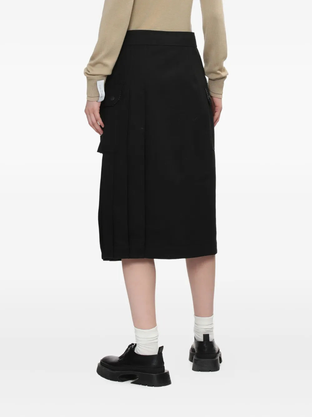 3.1 Phillip Lim  zip pleated skirt