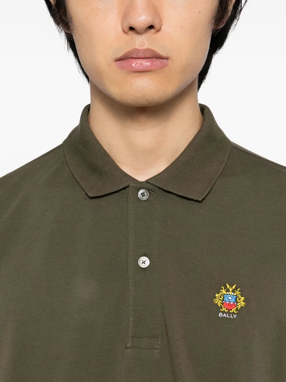 Bally  embroidered-logo cotton polo shirt
