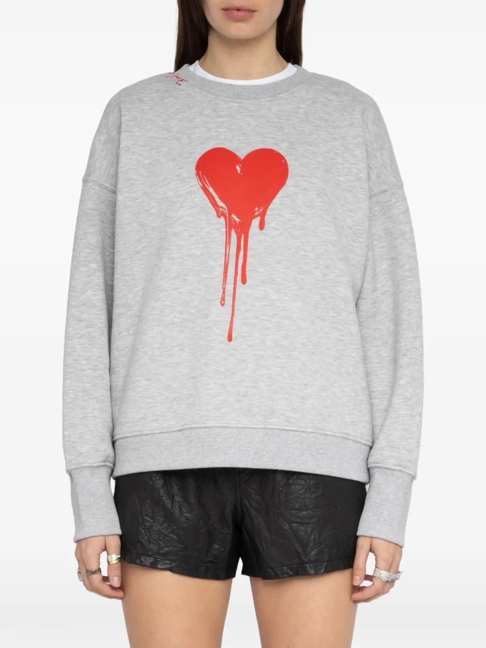 Zadig&Voltaire  Oscar heart sweatshirt
