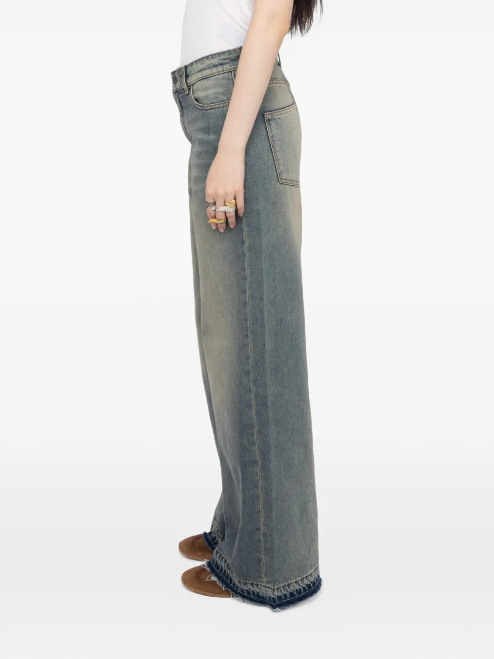 Zadig&Voltaire  logo-patch jeans