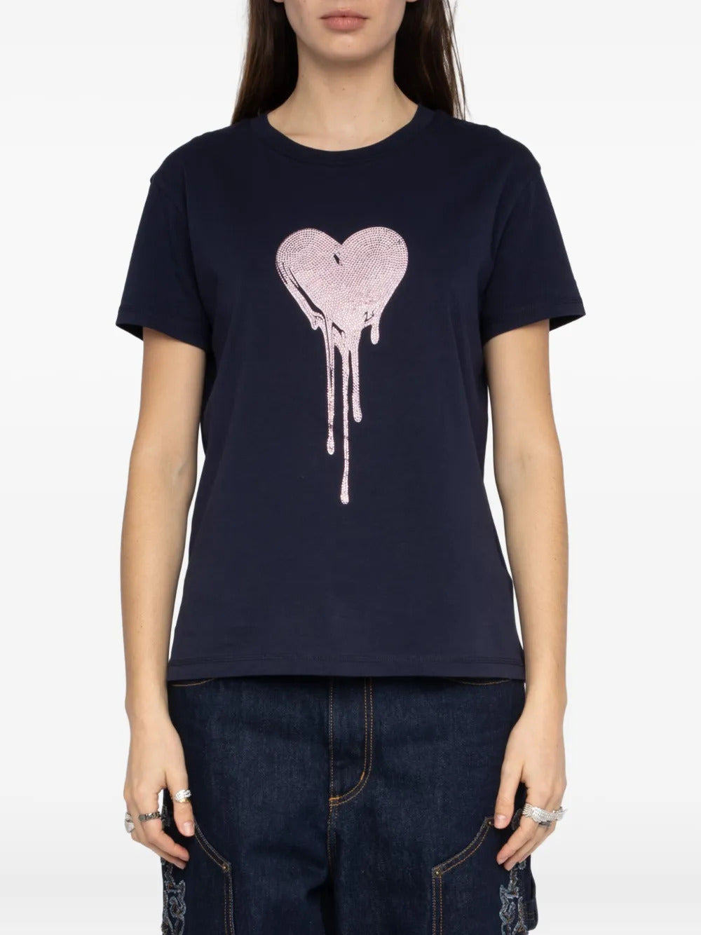 Zadig&Voltaire  Walk heart strass T-shirt