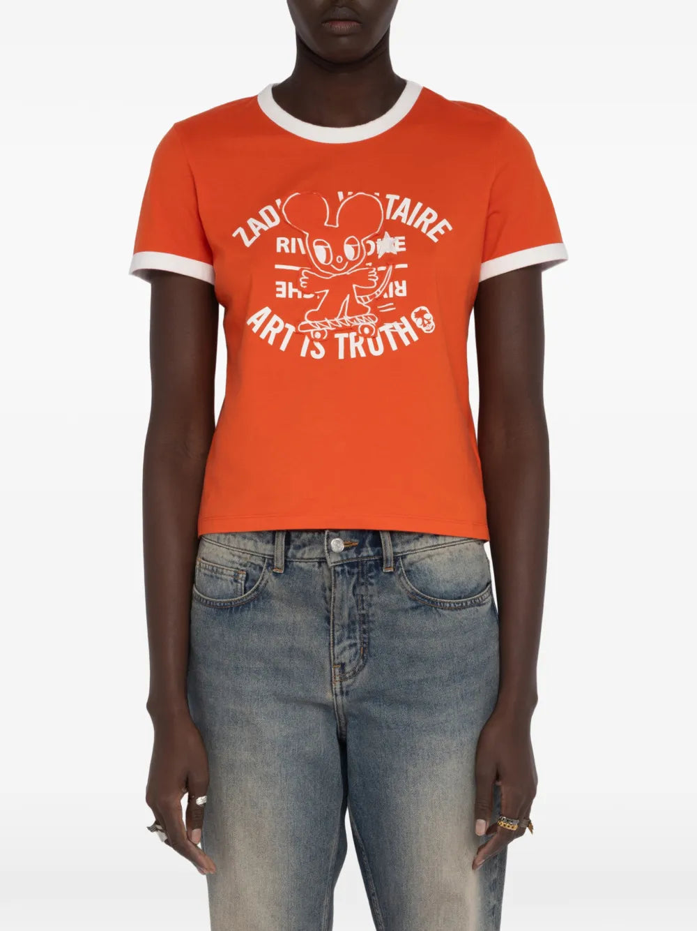 Zadig&Voltaire Woos Ringer graphic T-shirt