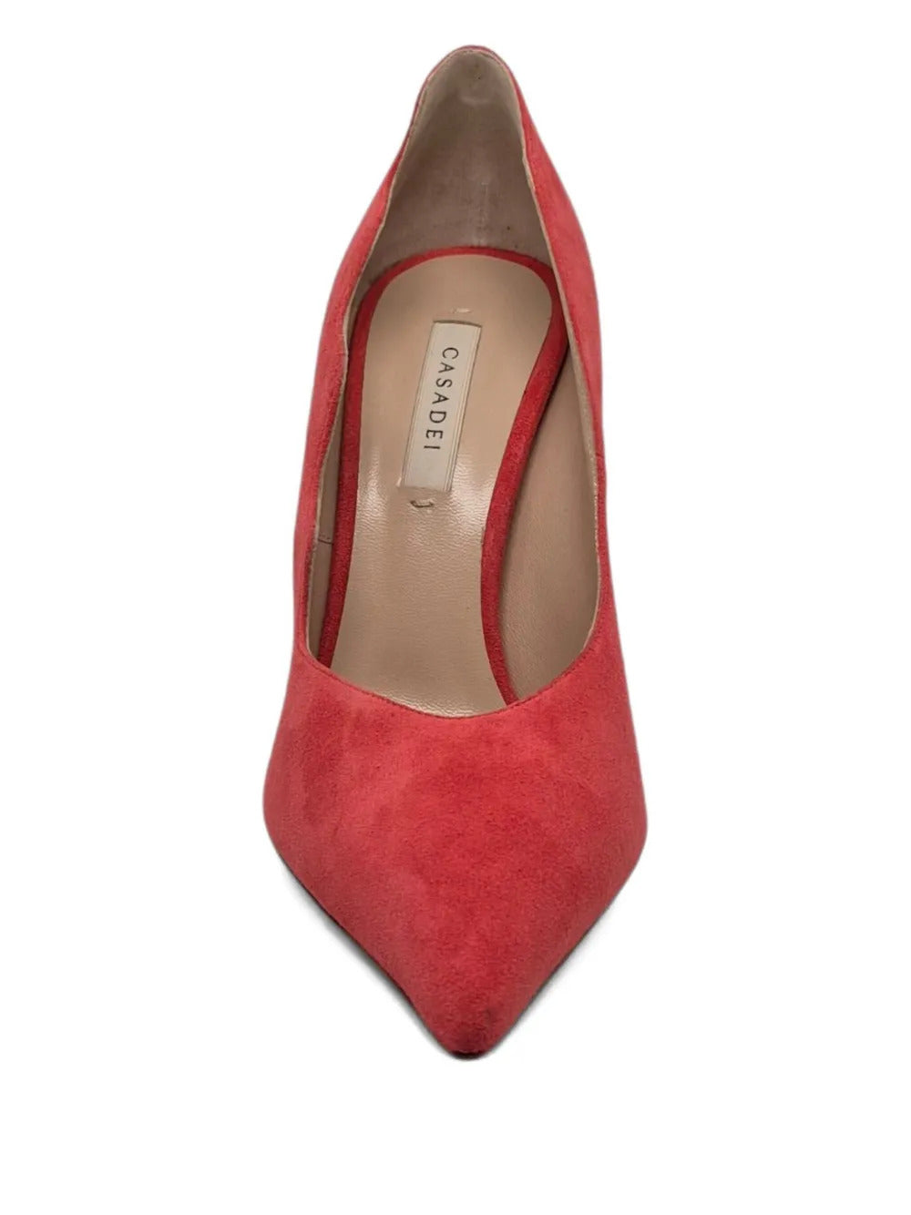 Casadei scalloped stiletto pumps