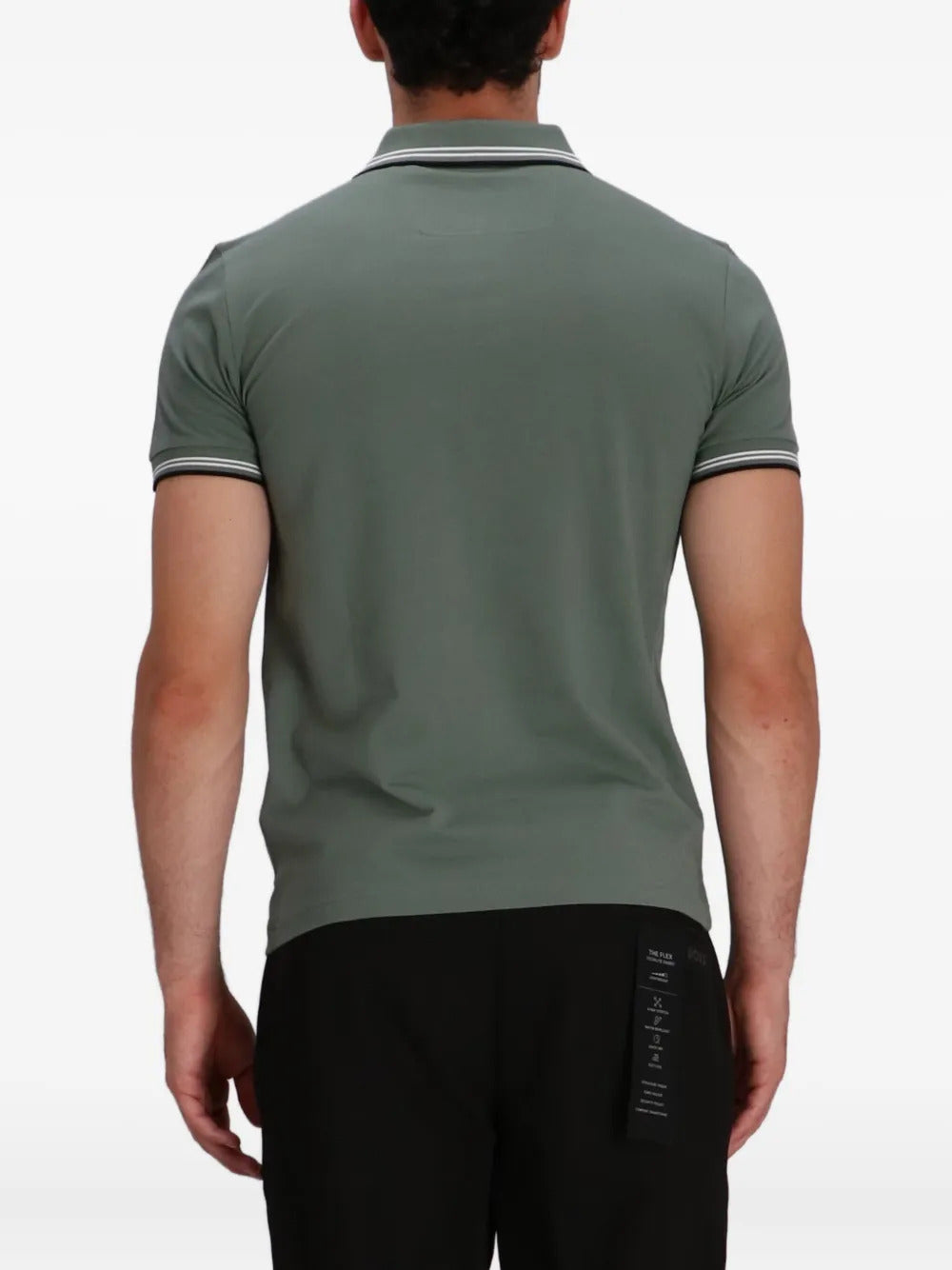 BOSS  logo-detail polo shirt