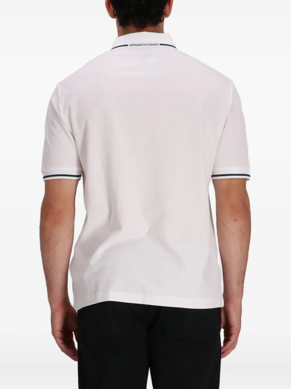 Armani Exchange  cotton piqué polo shirt