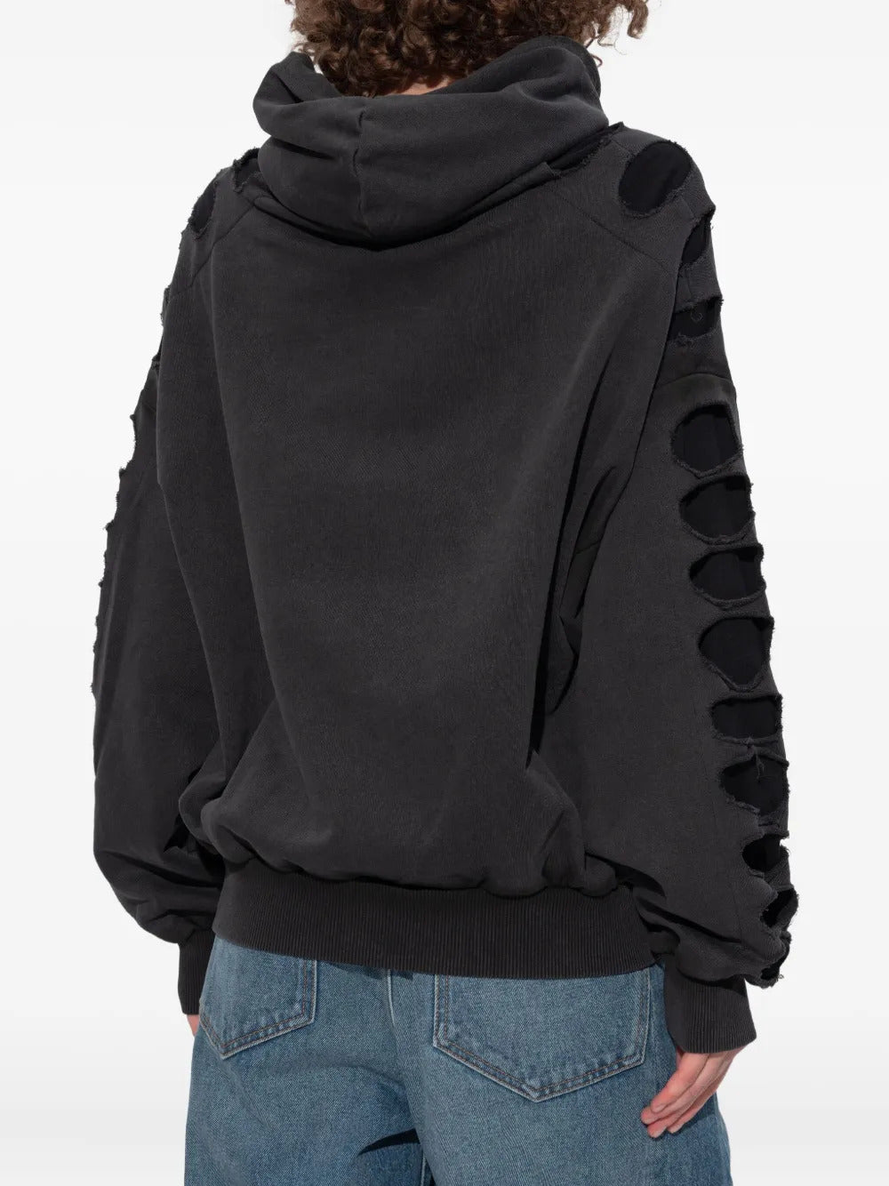 AVAVAV Shoulderless cut-out hoodie