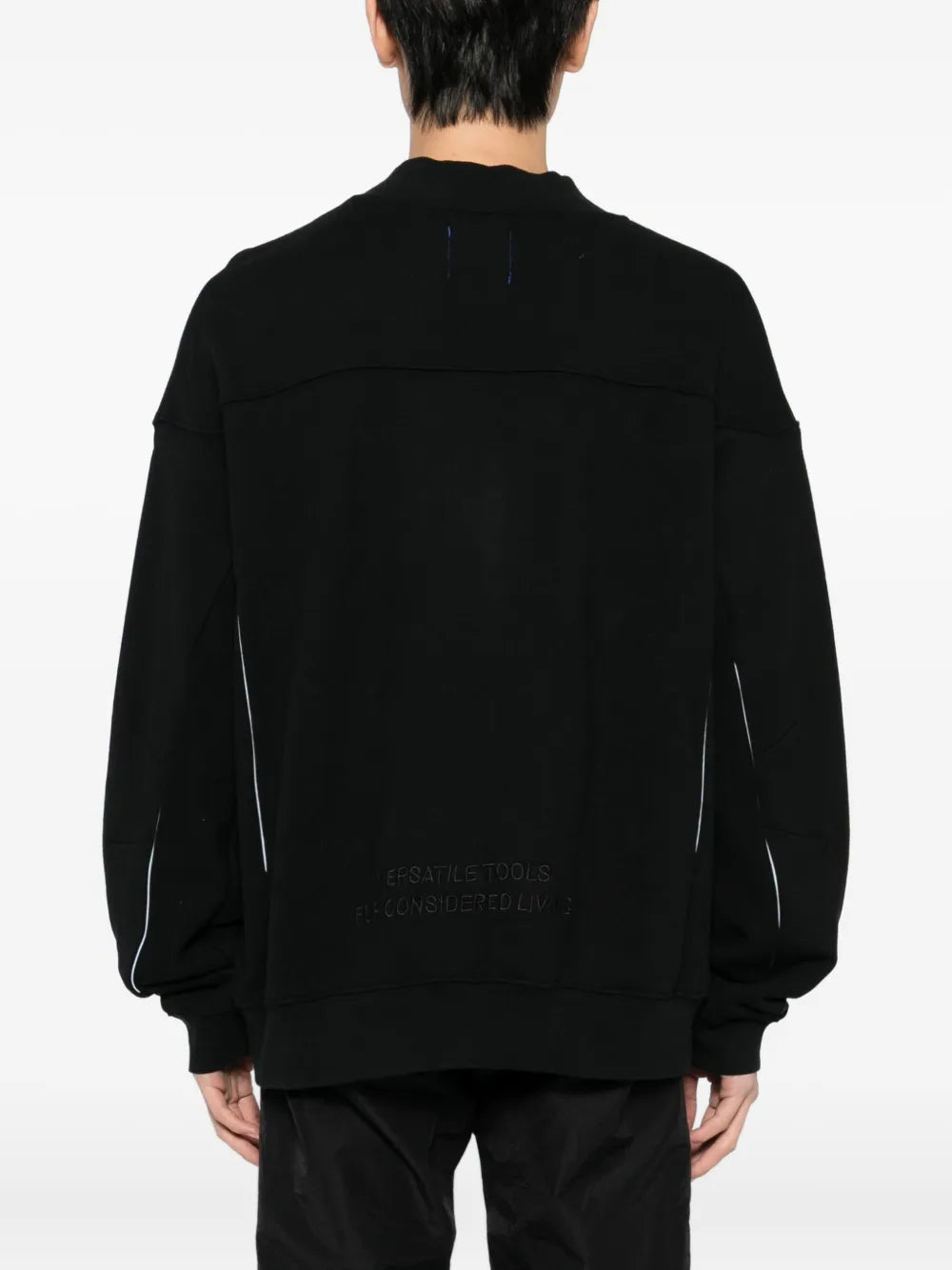 ASICS  graphic-embroidered sweatshirt