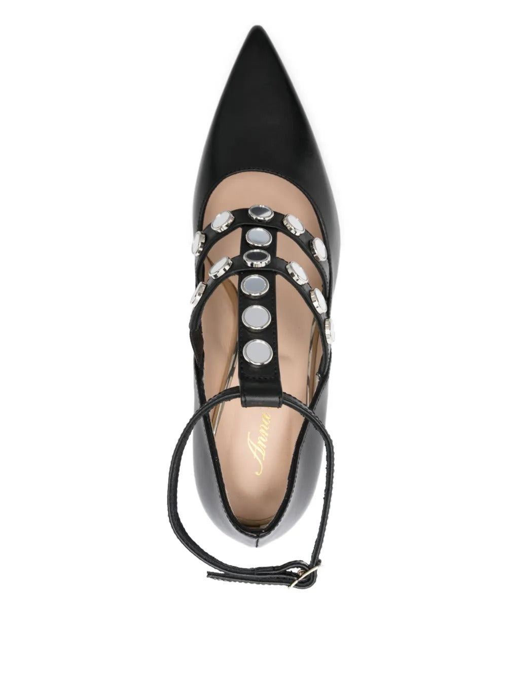 Anna F. leather heeled pumps - Image 2