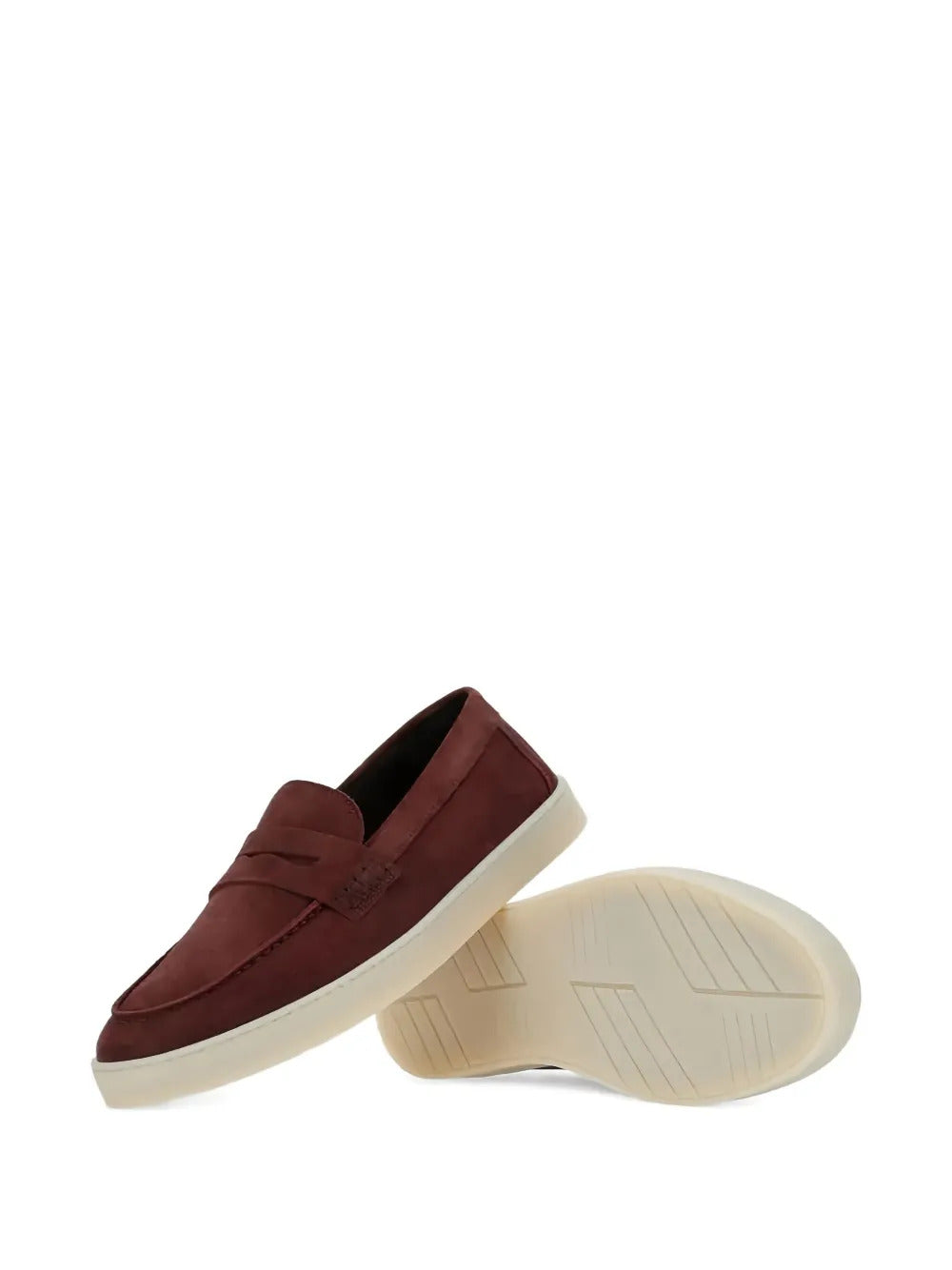 Canali  suede slip-on sneakers