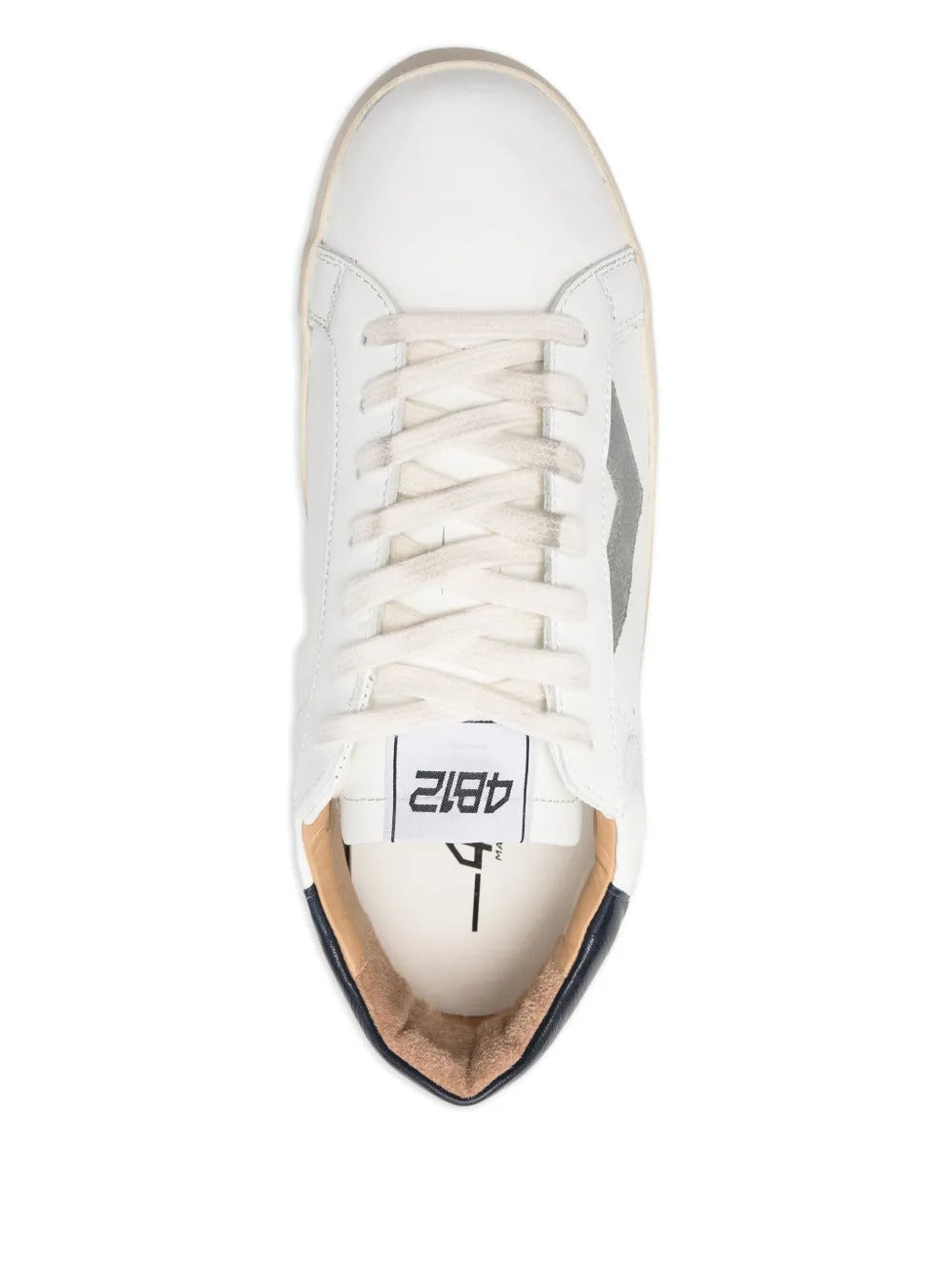 4B12  Suprime panelled sneakers