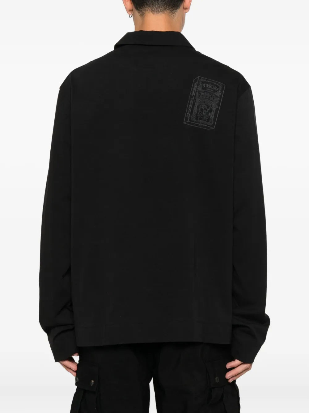 Ziggy Chen  cotton polo shirt