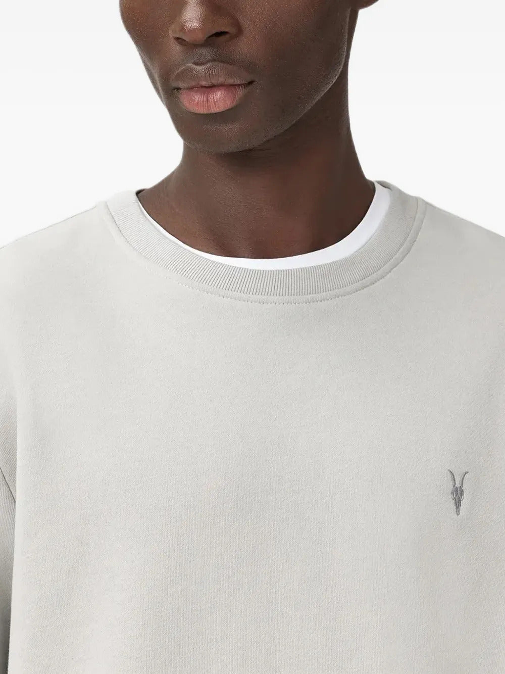 AllSaints  Raven logo crew-neck sweatshirt