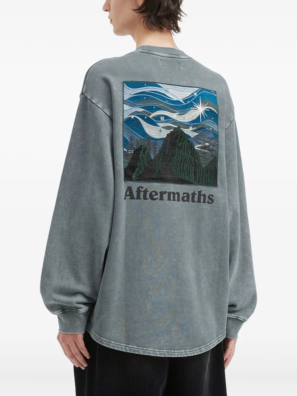 aftermaths crew neck sweatshirt