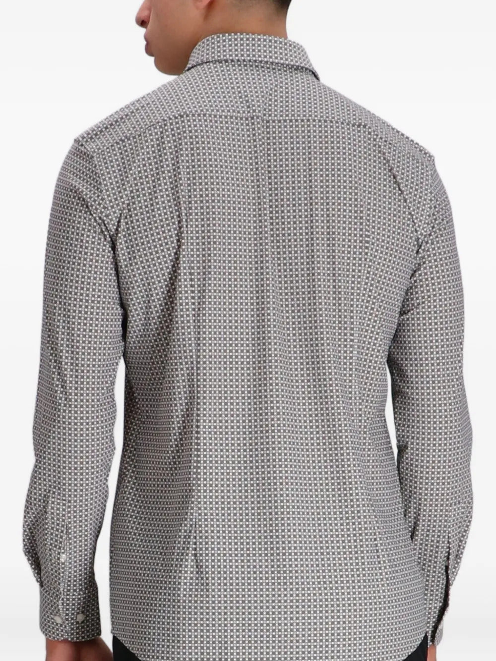 BOSS  patterned shirt