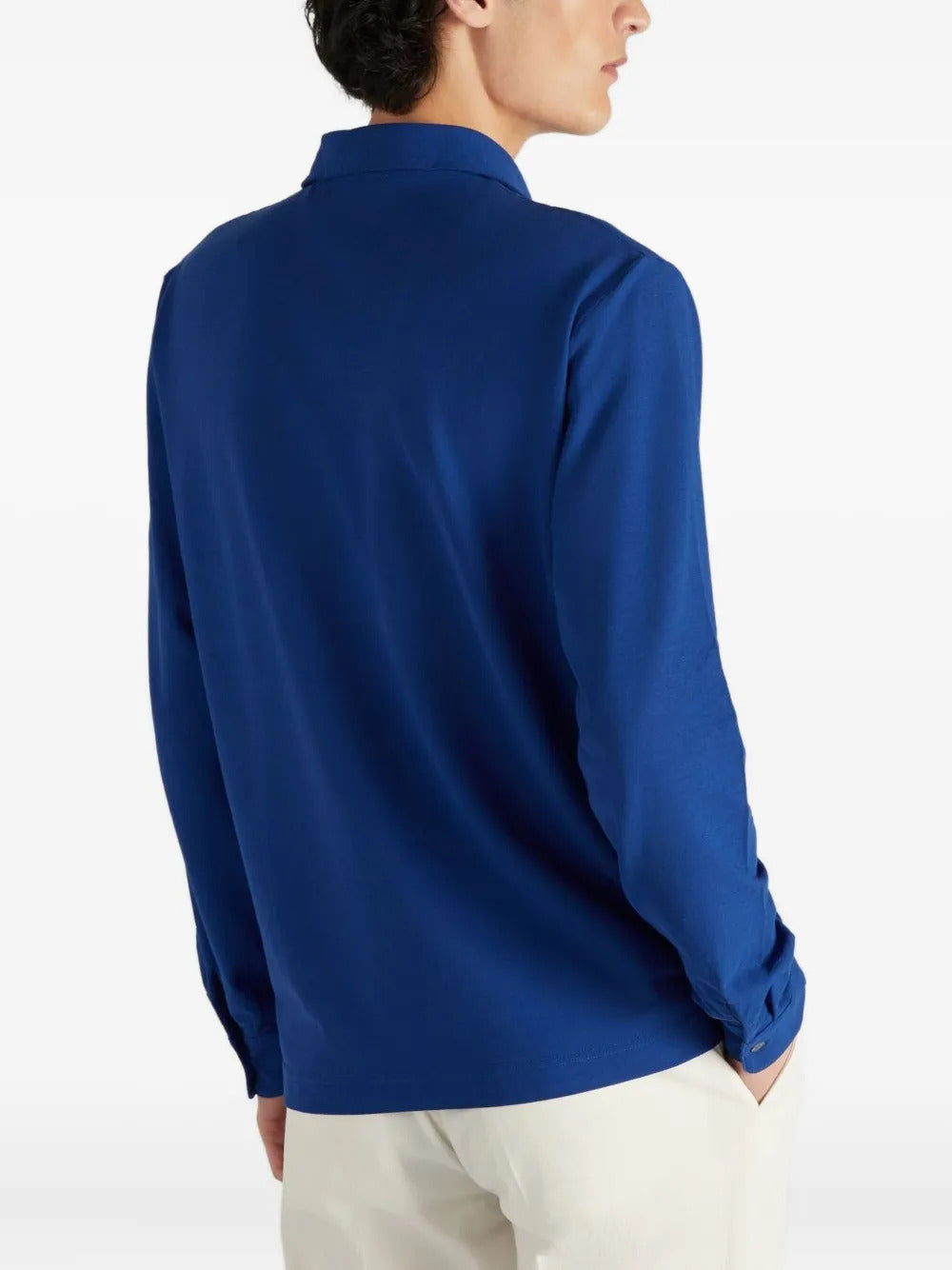 Zanone  long-sleeve button polo shirt